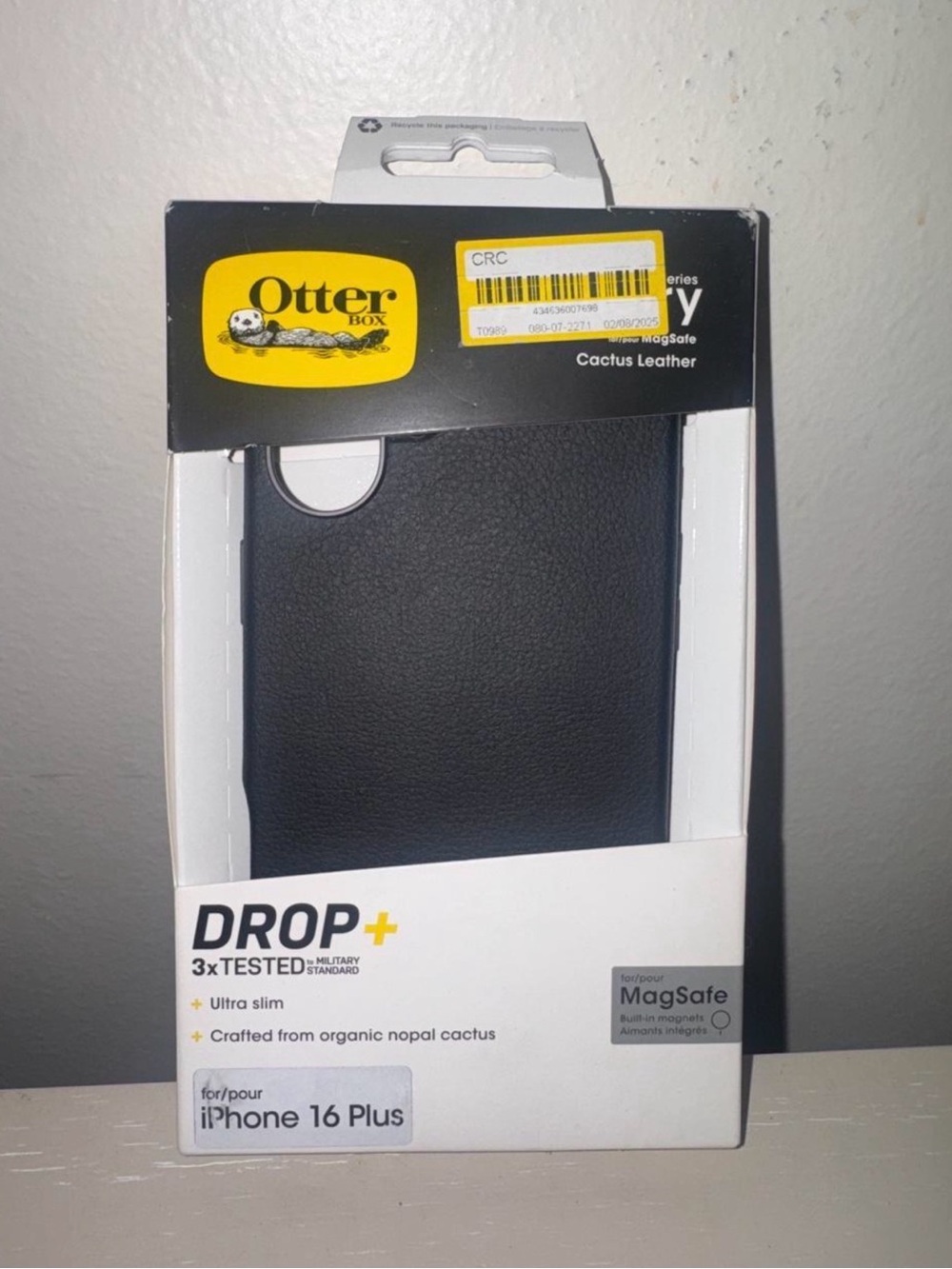 Otter Box  Black Symmetry Series Case 16 Plus